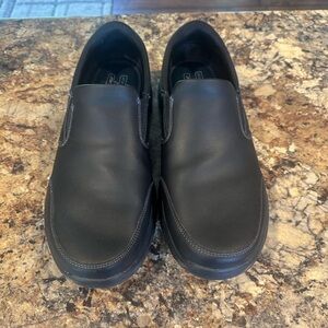 Skechers Black slip ons size 13